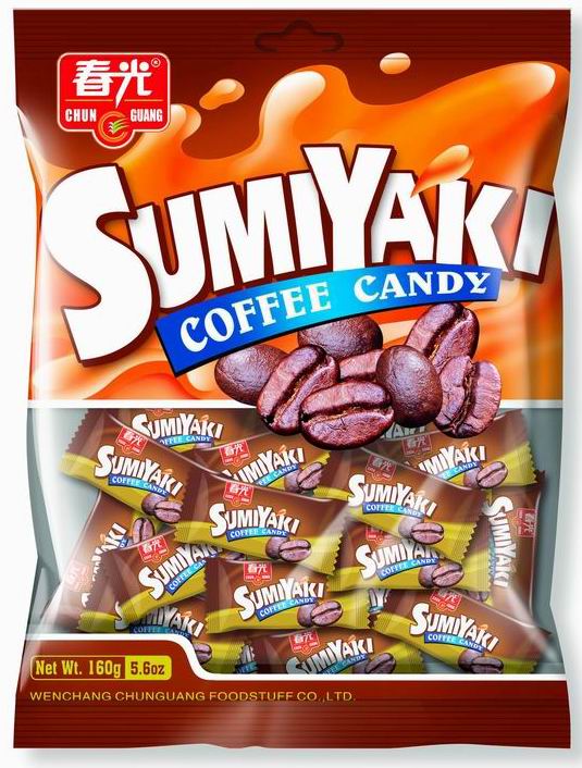 Sumiyaki coffee candy