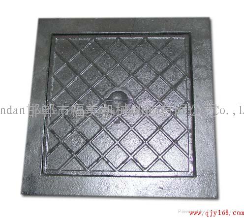 Square manhole cover