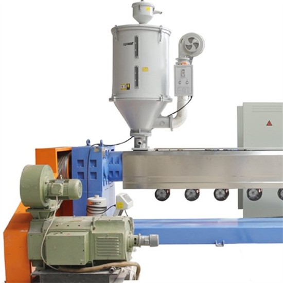 Wire and cable plastic extruder machine