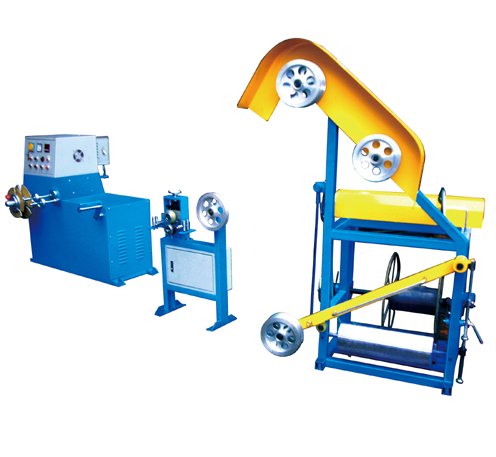 Wire and cable coil winding machine