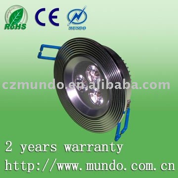 LED down light 3*1W