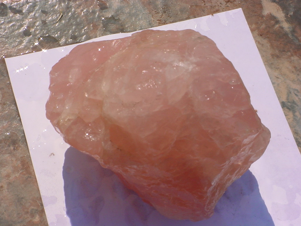 Rose Quartz  Deep Colour