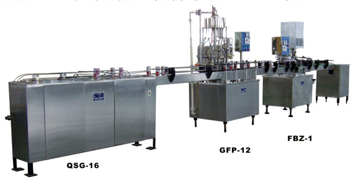 THREE-PIECE CAN FILLING&SEALING LINE(NO GAS)