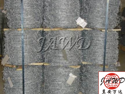 PVC coated barbed wire