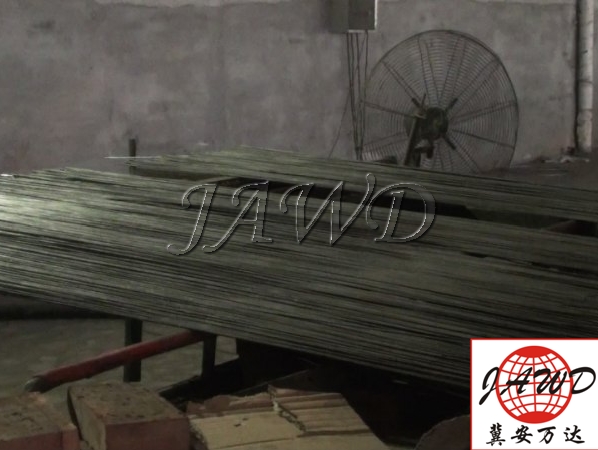 Galvanized welded wire mesh panel