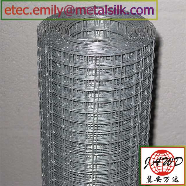 PVC coated galvanized welded wire mesh