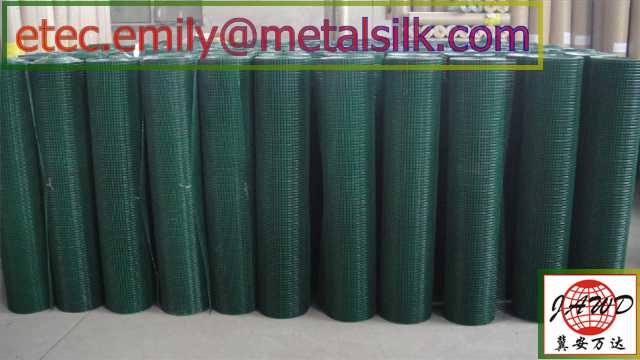 PVC coated galvanized welded wire mesh