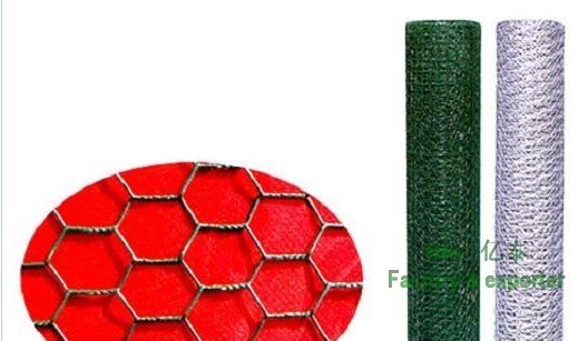 Galvanized/PVC coated hexagonal wire mesh (chicken wire mesh) Manufact