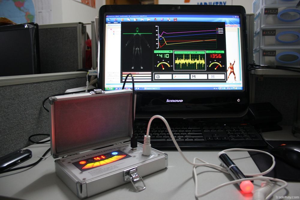 Quantum Resonance Magnetic Analyzer