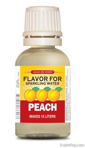 Peach 30 ml Sparkling Water Flavor - Sugarfree