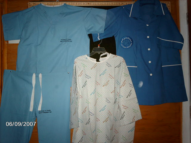 Patient gowns/Scrubs/work wear/uniforms