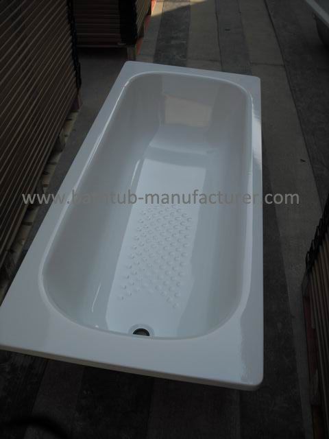 Steel enamel bathtubs