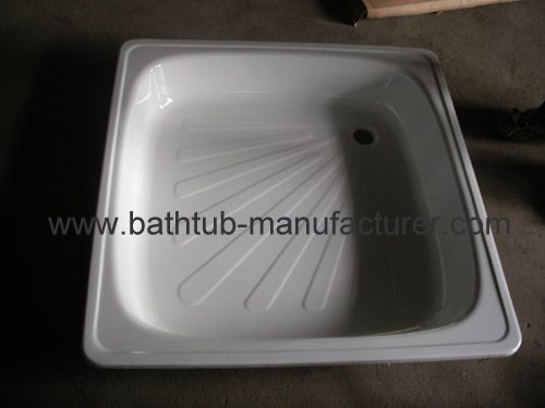 Steel enamel shower trays