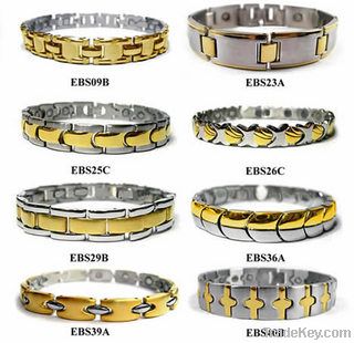 Stainless Steel & Titanium Magnetic bracelet