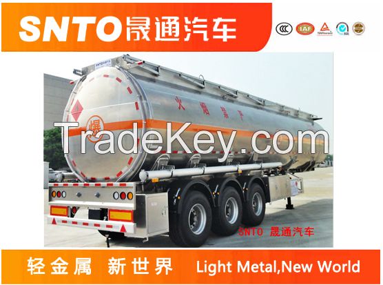 best selling Aluminium tanker semi trailer