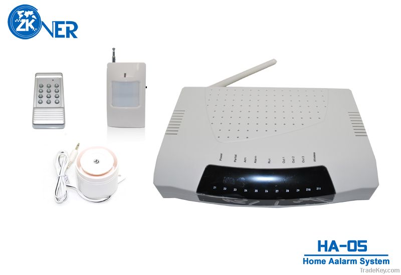 GSM home alarm, buglar alarm system HA05