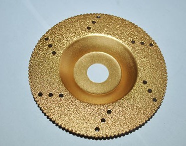 diamond brazed polishing wheel