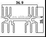 Aluminum heat sink