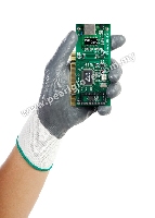 ESD Nylon Glove Coated with Eco-friendly PU