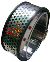 fashion stainless steel led bracelet watch