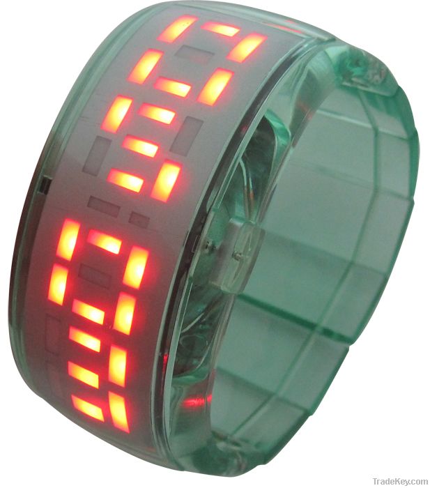 Fashion ODM LED bangle watch