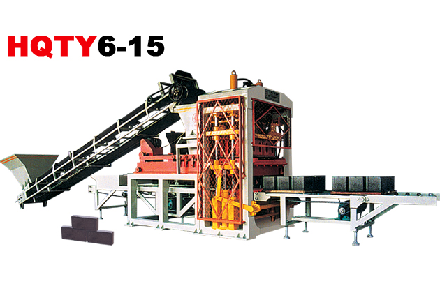 HQTY6-15Normal Type Automatic Concrete Block Making Machine