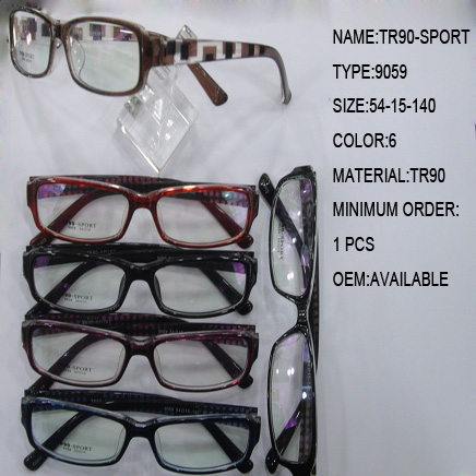 SEll Fashion 9059 Eyewear frame more Colors Alloy Plastic Eyewear g