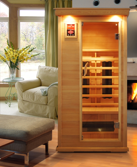 One Person Deluxe far infrared Sauna room