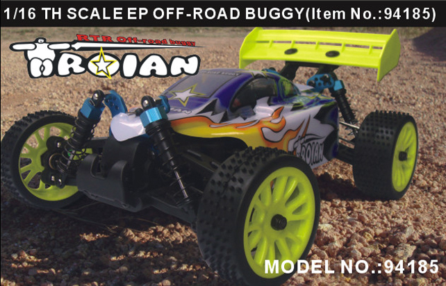 1/16th Scale Electric Powered Off Road Buggy