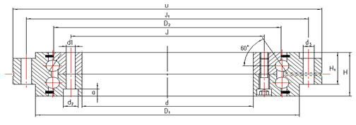 LYZC high precision Angular contact ball bearing