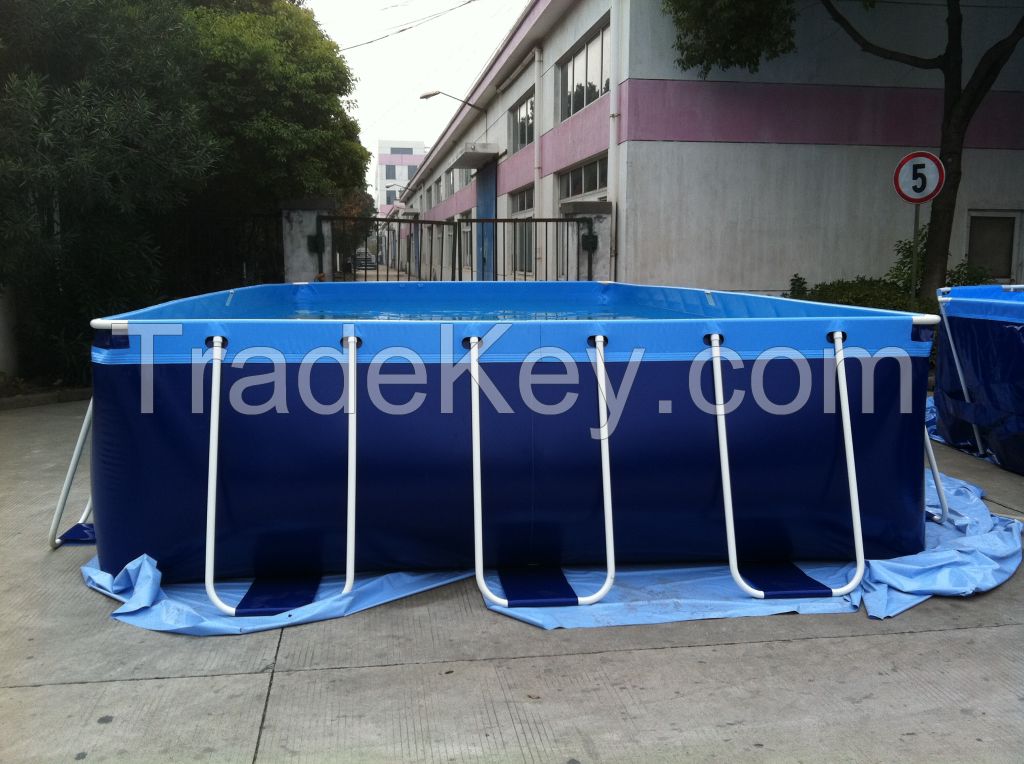 Inflatable Pool Outdoor Portable for Large Family