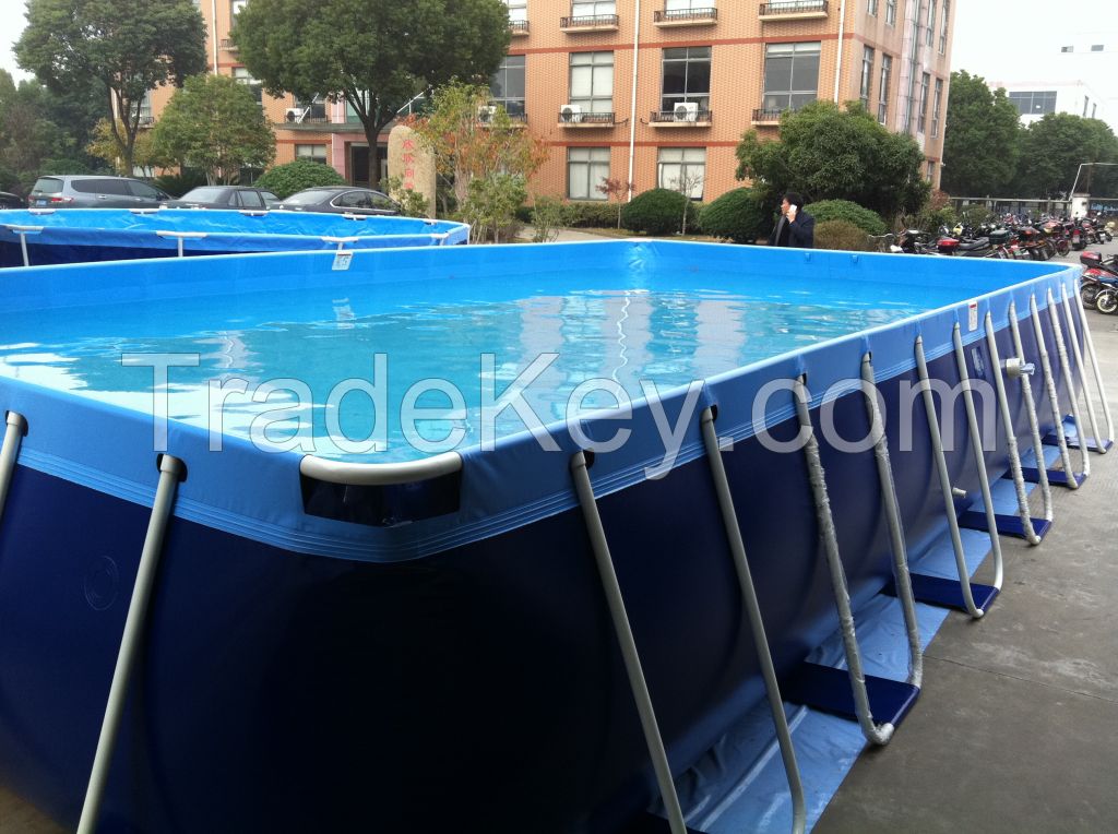 Inflatable Pool Outdoor Portable for Large Family