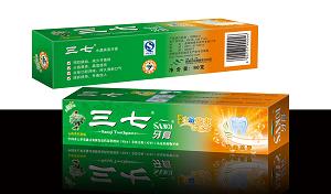 Sanqi Chinese Prescription GEL Fresh Tea Toothpaste