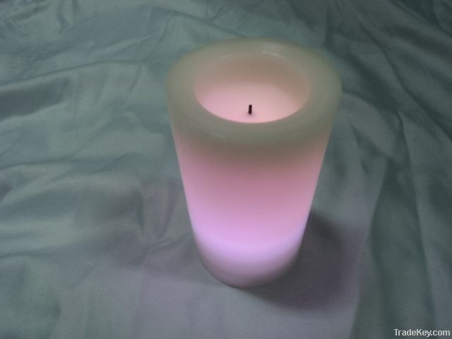 Crying battery operated flameless led pillar candles