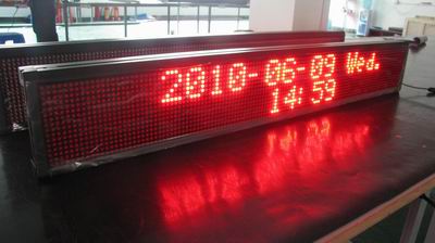 LED message moving display