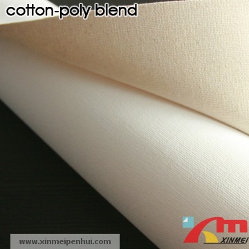 water resistant cotton-poly blend canvas