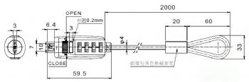 C9091 Notebook Lock