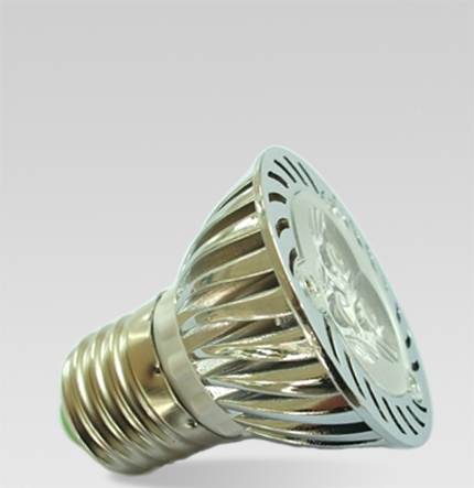 3x1W E27 high power led lamp cup