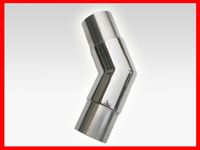 stainless steel AISI304 or 316  handrail pipe connector