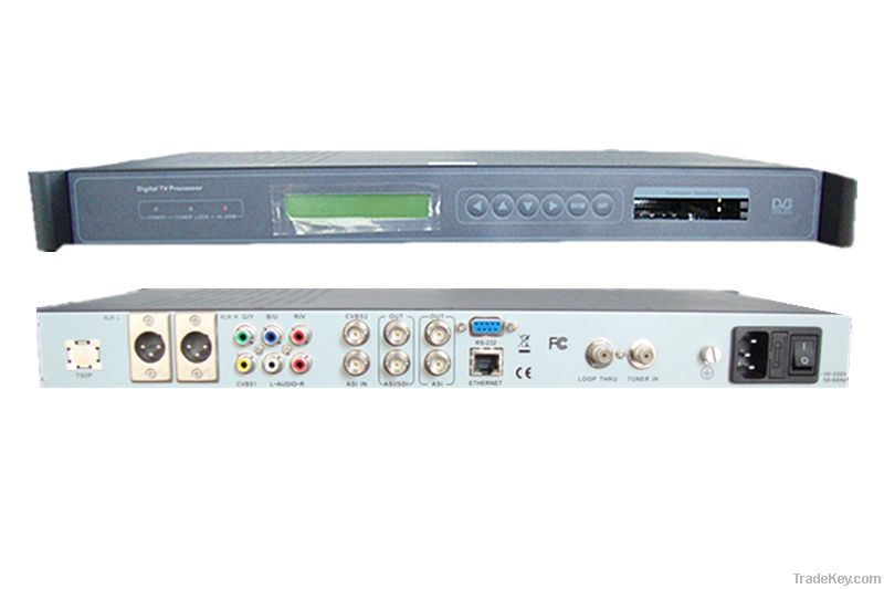 IRD-ip output, satellite receiver headend with IP output