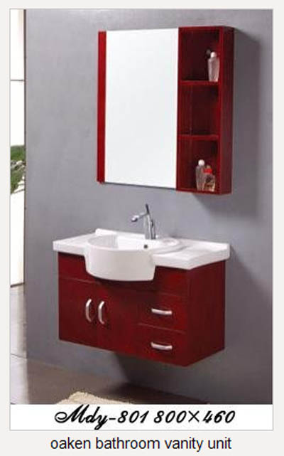 oaken bathroom vanity unit