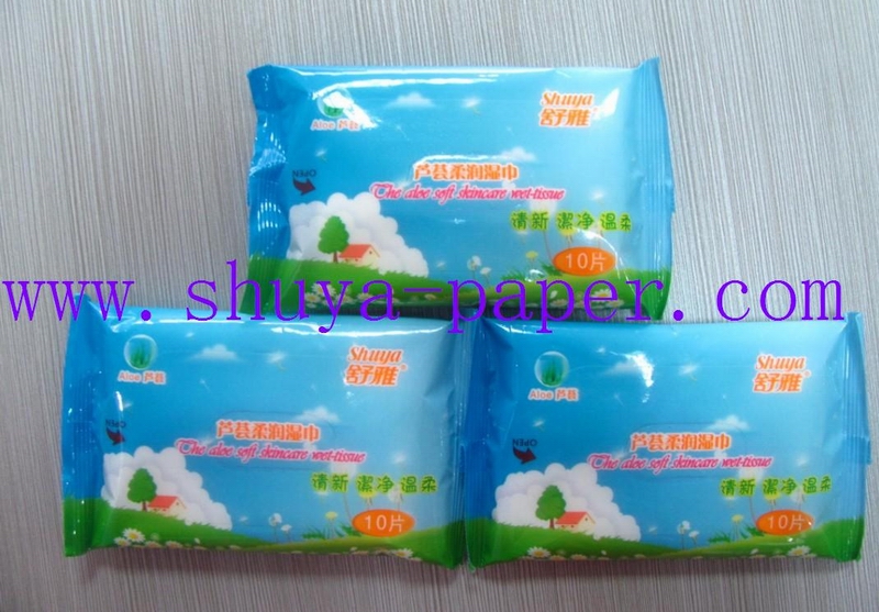 aloe soft skincare wet tissues