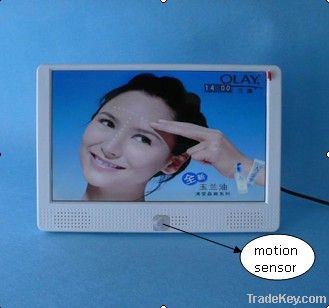 10.2" motion sensor advertising player