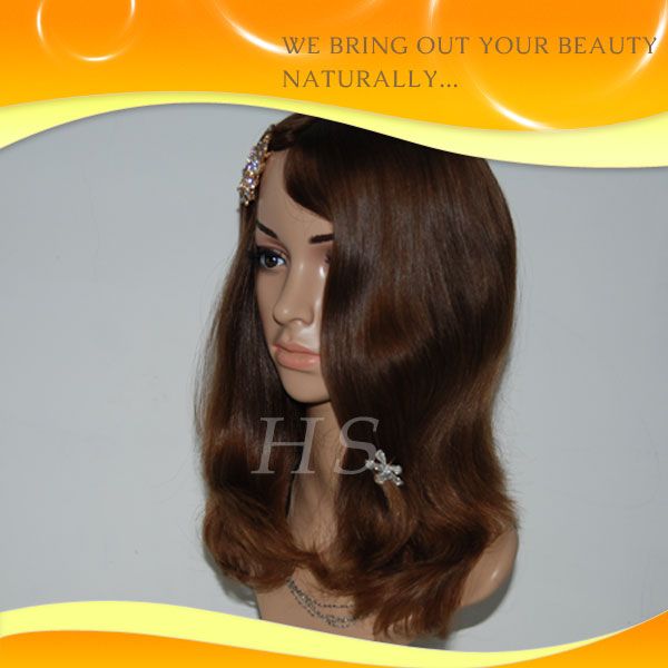 2014 Shevy Style  Best Quality Virgin Natural Color Kosher wig