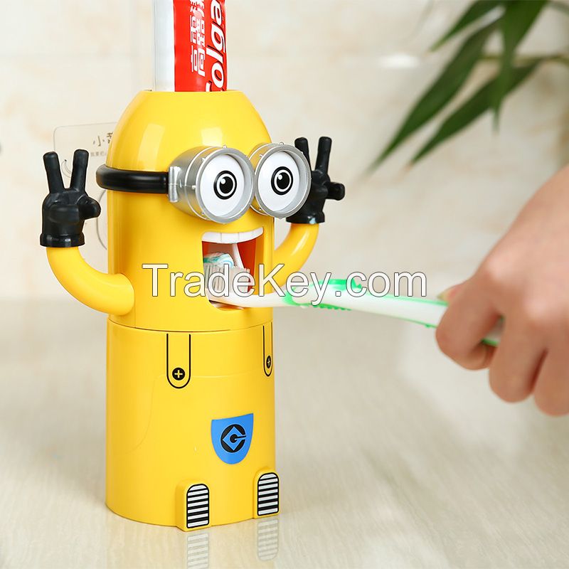 auto minions toothpaste dispenser