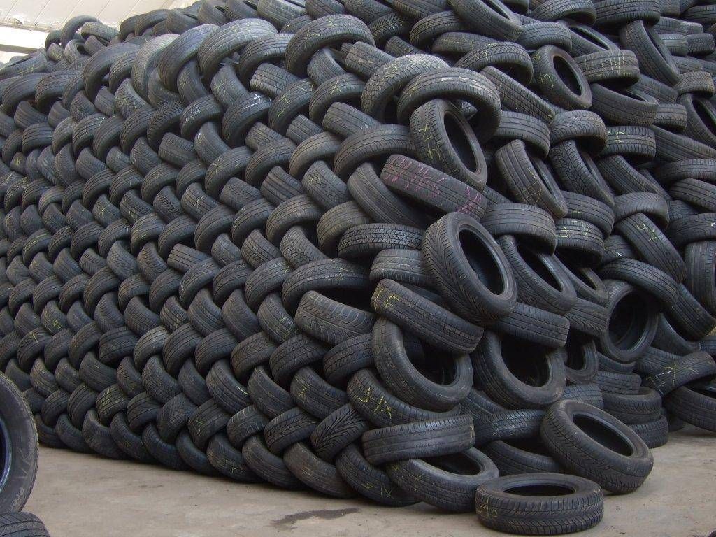 Scrap tyres