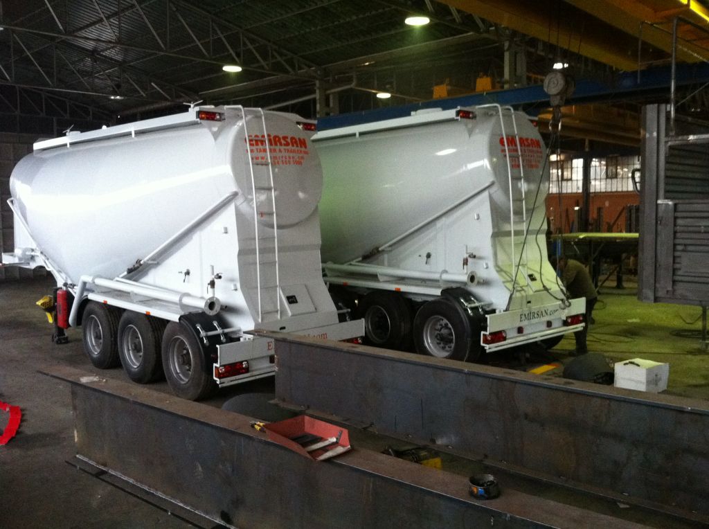 Cement Tanker Semi trailer 