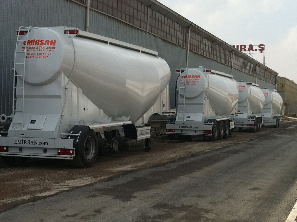 Cement Tanker Semi trailer 