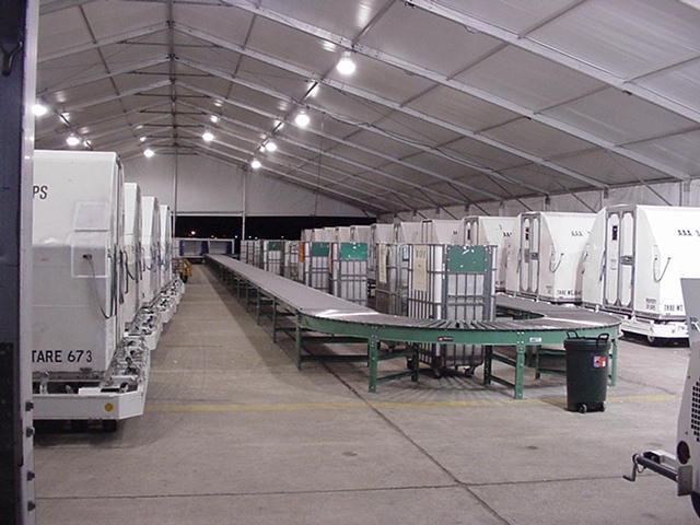 warehouse tents