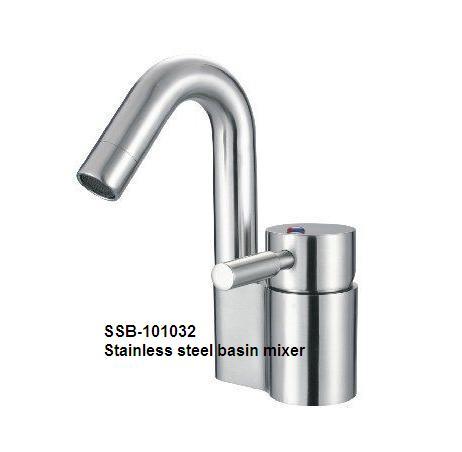 304# stainless steel Single handle basin mixer